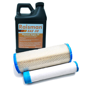 Air Filter Set and 4 Storke Oil Kohler 2508301 Briggs 4235, 841497