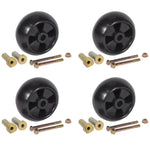 Kojem Deck Wheel Kit for John Deere Srx75 Srx95 Gx355 X320 Lt180 Lx289 Am133602 Am116299 M111489 (Set of 4) w/o Hardware Kojem Deck Wheel Kit for John Deere Srx75 Srx95 Gx355 X320 Lt180 Lx289 Am133602 Am116299 M111489 (Set of 4) w/o Hardware