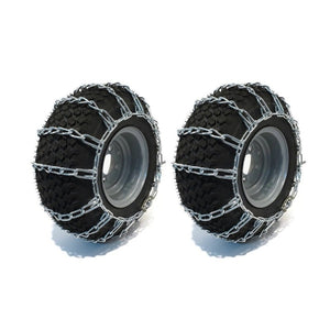 Heavy-Duty Tire Chains for 20x10.00-8, 20x10x8 Snow and Mud Tractors