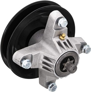 Spindle and pulley assembly for MTD 600 Series 42 inch decks replaces 618-0565